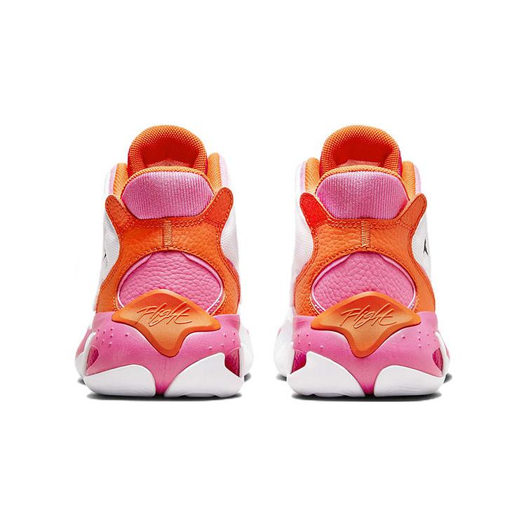 Jordan Max Aura 4 Mid top Performance Basketball Shoes White Pink Teenagers DV0490-168