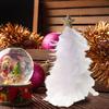 Feather Christmas Tree Tabletop Decoration Handcrafted Tree Figurine with Star Topper Holiday Home Centerpiece for Christmas New Year Party