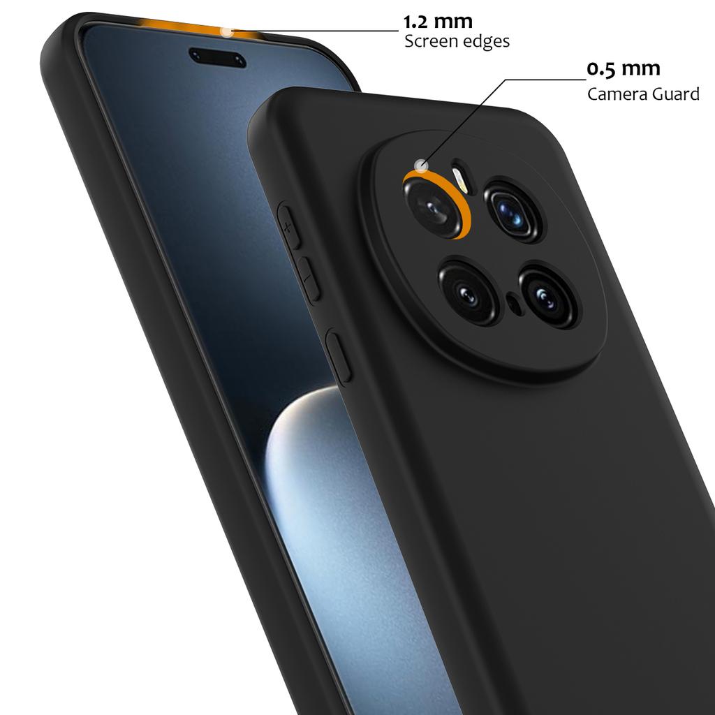 Чехол для Honor Magic7 Pro 5G, совместимый с MagSafe, противоударный чехол для телефона из жидкого силикона