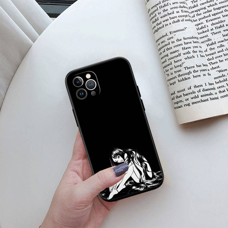 IR15 Junji Ito Tomie Case for Samsung A06 A35 A25 A24 A15 A05S A05 M55 M35 M15 A02 A12 A13 A10 A16 A20 A30 A22 A31 A32 A33 A42 A50