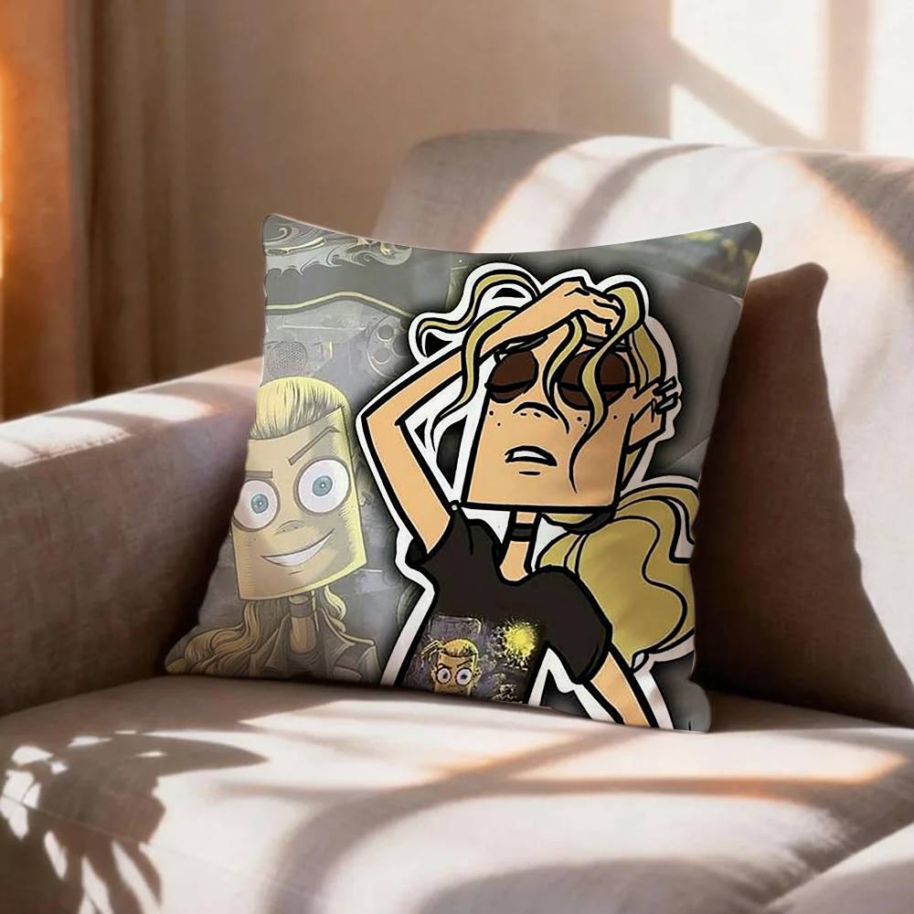 COOL MMetal Family DDee Pillow Case Pattern Printed Pillowcase For Living Room Sofa Cushion Cover
