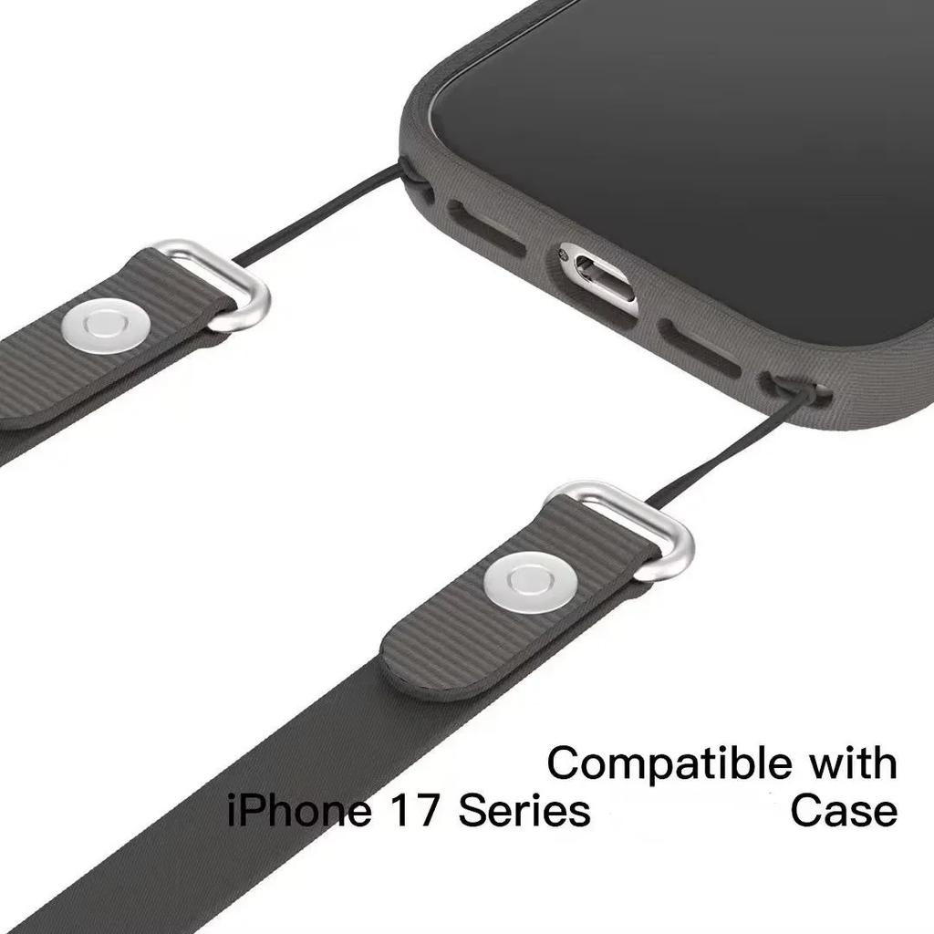 Adjustable Phone Lanyard Anti-lost Crossbody Strap Universal Rotatable Detachable Neck Phone Tether Keychain Chain Rope