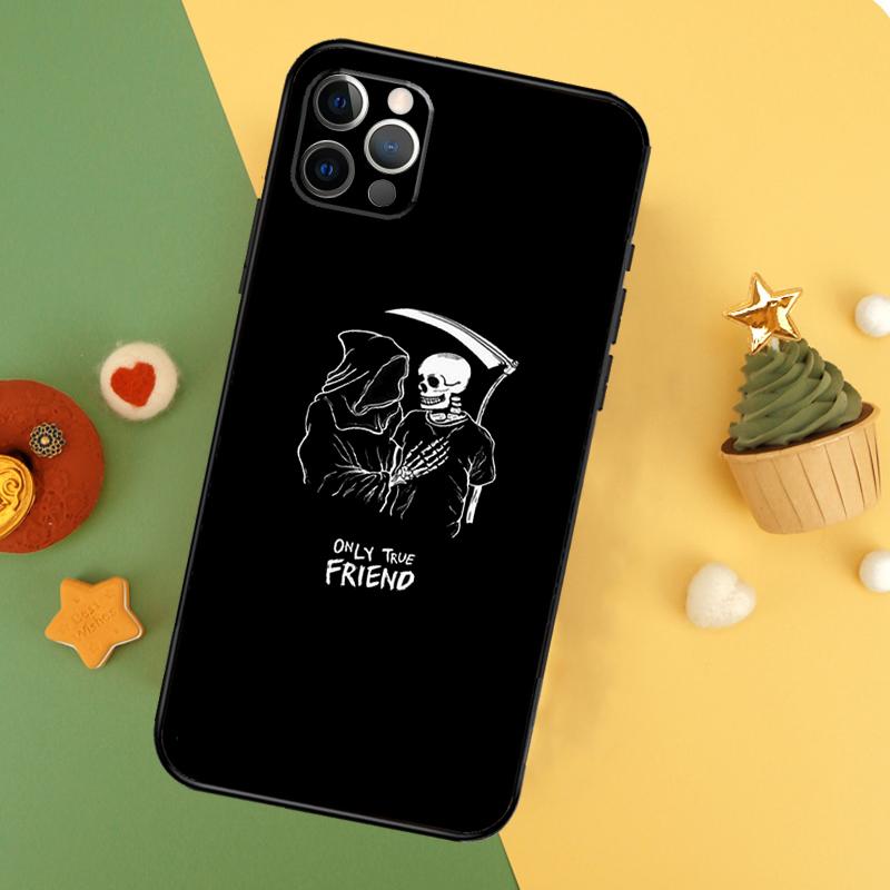 Эстетичный чехол-скелет для телефона iPhone 17 17Air 16 15 14 13 11 12 Pro Max 12 13 Mini 16E Ударопрочный чехол