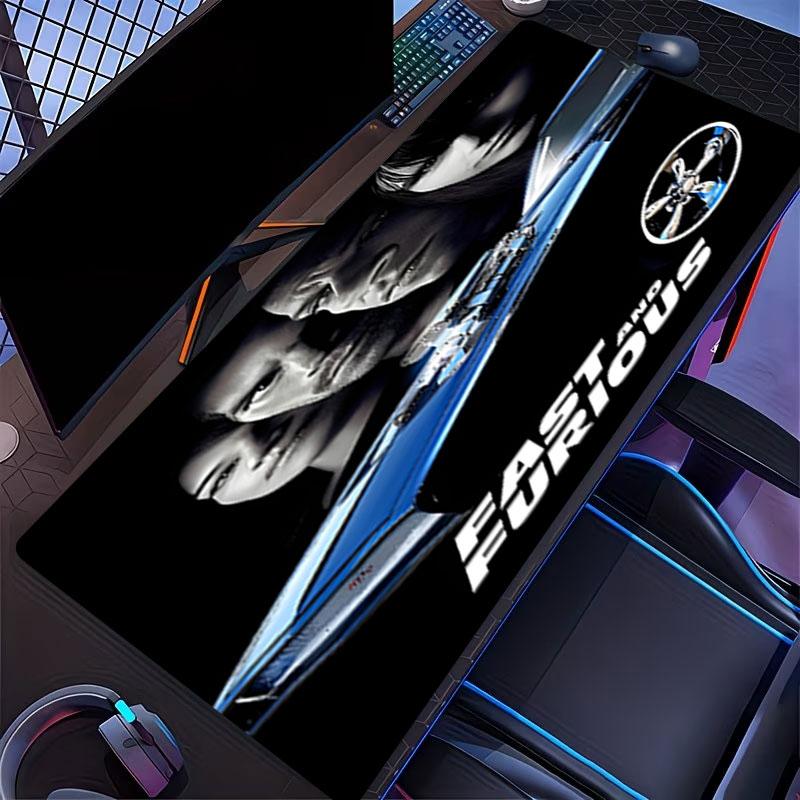 Fast & Furious Print Mouse Pad, for Keyboard Pad Laptop PC Mat for Office Home Use, Desk Decor, Perfect Birthday Gift for Gamers