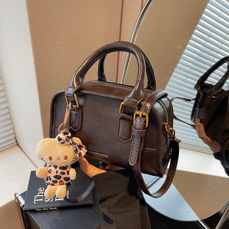 Maillard Fashion Повседневная Одноплечевая Сумка Кроссбоди Портативная Маленькая Сумка Женская Осень и Зима Новая Ретро Сумка-Подушка