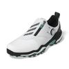 Golf Code Chaos 25 Boa Golf Size Cm Men's Shoes, White/Core Black/Pure Teal, 26.0