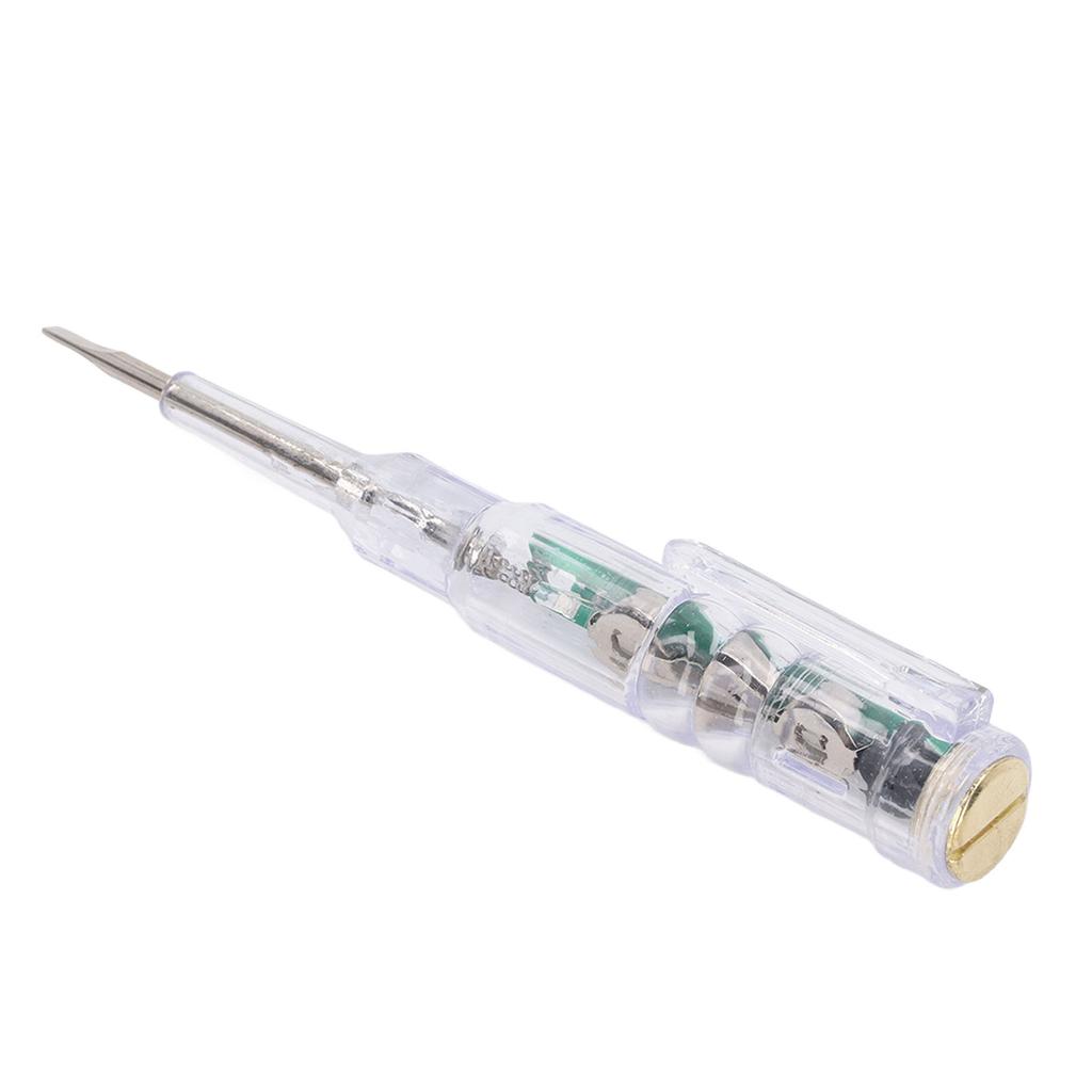 Voltage Tester Professional High Brightness Tri Color Electrical Tester Pen with Buzzer Alarm