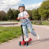 Kick Scooter for Kids Ages 3+, 3-Wheel Toddler Scooter with Light-Up Wheels, Adjustable Height Handlebar, Wide Anti-Slip Deck, Lightweight Aluminum