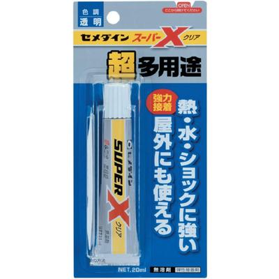 Клей универсальный Cemedine Super X Clear, 20 мл, AX-038