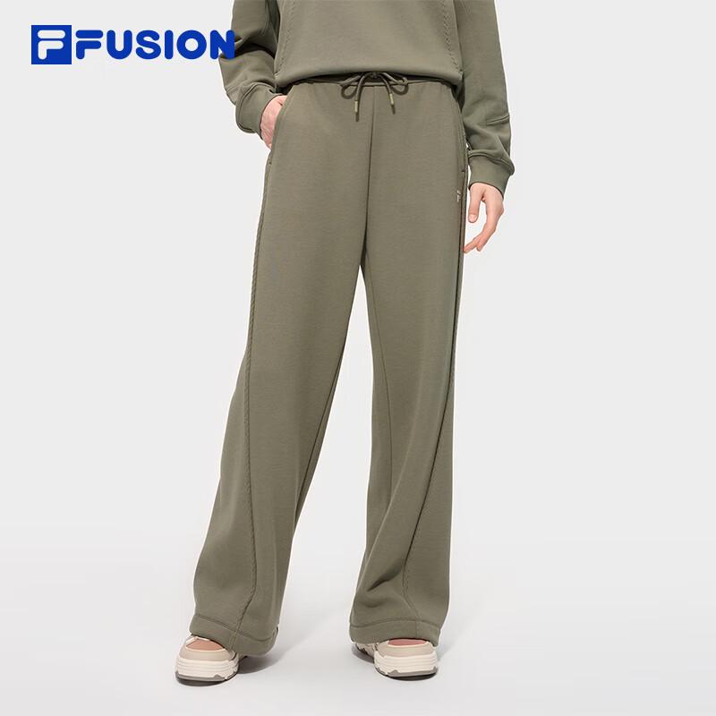 Fila Женские вязаные брюки для отдыха с флисовой подкладкой Fusion