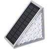 Outdoor Solar Step Light Patio Lighting Garden Arrangement Balcony Fence Railing Decorative Light Stair Tread Light