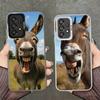 Забавный Осел Животное Ударопрочный Чехол для Телефона для Samsung A17 A16 A15 A14 A37 A57 A36 A56 A26 A35 A55 A25 A34 A54 A24 A13 A23 A33 A5
