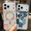 Чехол для телефона Flowers For Magsafe для iPhone 17 16 15 14 13 Pro Max 16E, магнитный, для беспроводной зарядки, ударопрочный, с жесткой задней крышкой