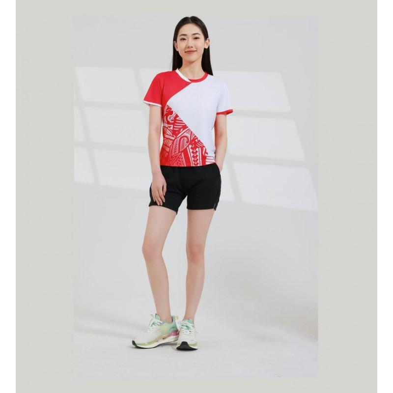 Quick-Dry Breathable Sport T-Shirt Badminton Volleyball Table Tennis Men Women Athletic Wear