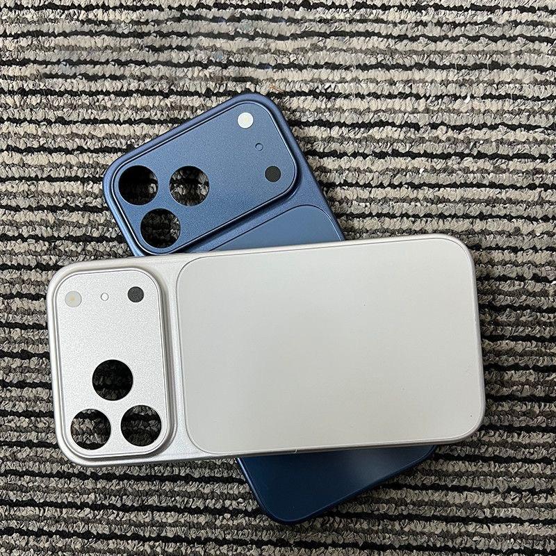 Оригинальный матовый нано-чехол с большим вырезом для камеры для iPhone 17 Air 16 15 14 13 Pro Max 17Promax Ударопрочный жесткий бронированный премиальный чехол для телефона