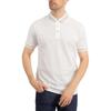 Emporio Armani Мужская футболка-поло с коротким рукавом, прямой крой, с логотипом, верх Белый EM000859AF12955-U0003