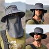 Sun Protection and UV Protection Outdoor Wide-brimmed Hat, Quick-drying, Hiking, Fishing, Fisherman's Hat