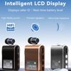 K89/K75 Lavalier Business Bluetooth 5.4 беспроводная гарнитура разговор/музыка 20H ЖК-цифровой дисплей HIFI наушники с микрофоном шумоподавление