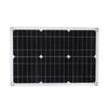 18V 20W Semi Flexible Solar Panel Monocrystalline High Efficiency Waterproof for Car RV Yacht Boat