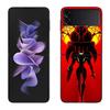 Game M-METROID Phone Case For Samsung Z Flip 7 6 5G Galaxy Z Flip 5 4 3 Black Hard Cell Cover Luxury PC Shell Coque
