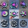 Metal Rainbow Fidget Spinner Colorful EDC Hand Spinner Anti-Anxiety Toy for Children Adult Relieves Stress Finger Spinner Gifts