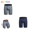2 шт. мужские длинные трусы-боксеры с принтом, вентилируемое мужское нижнее белье, сексуальные мужские трусы