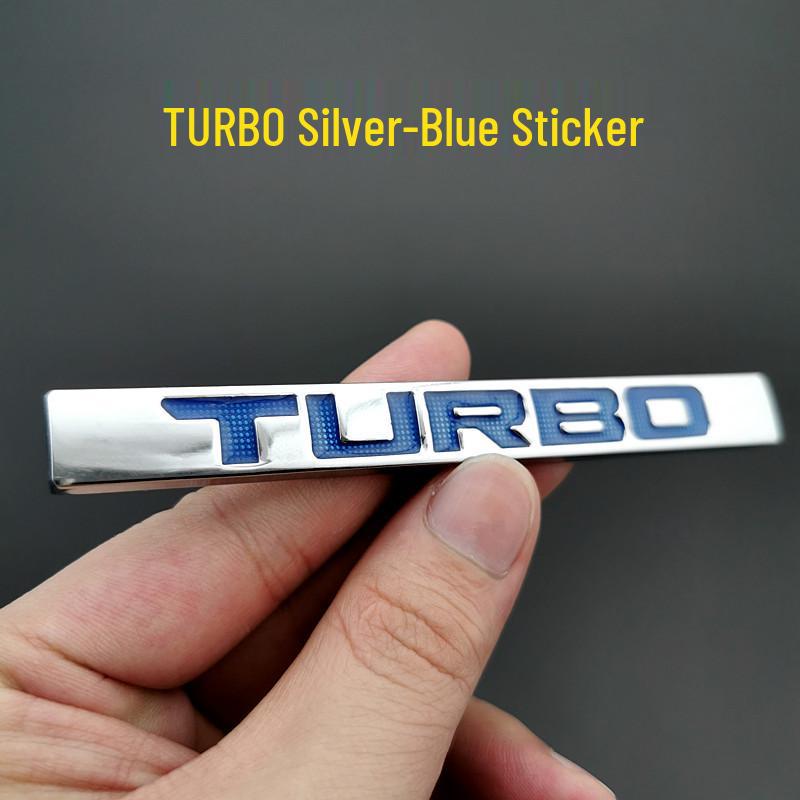 Наклейка на крыло и заднюю часть автомобиля 'Turbo Emblem Sport'