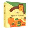 Откуда берутся продукты питания? Детские научные книжки с картинками (4 твердых переплета)