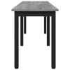 Bench in Grey Sonoma 160 x 35 x 45 cm Particleboard