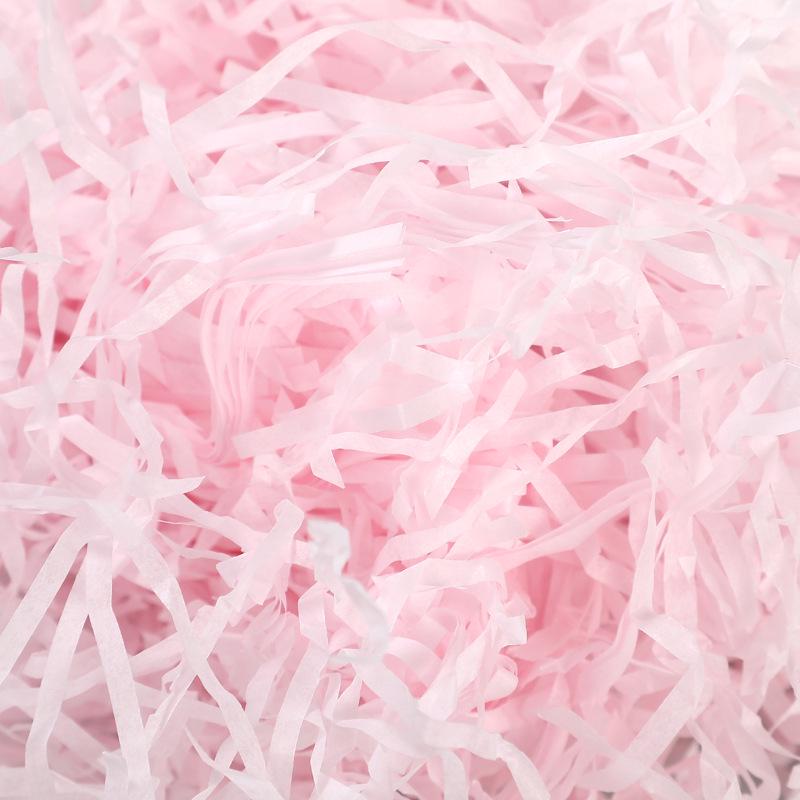 Raffia Paper Shred Gift Box Filler - Glitter Decorative Confetti for Party Favors