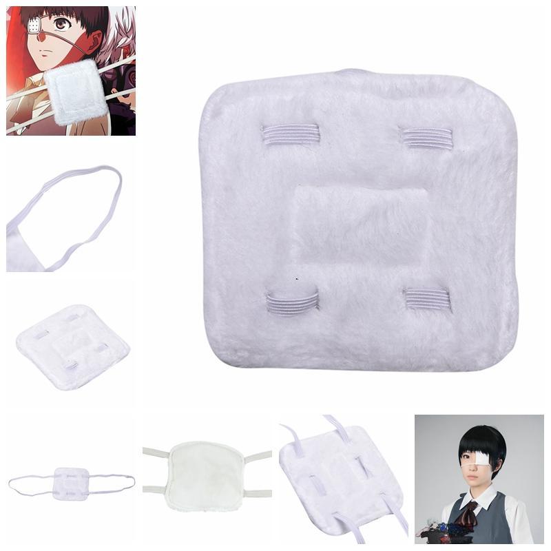 Аниме Токийский Гуль Канеки Кен Блиндер белая повязка на глаз одноглазая маска реквизит для косплея