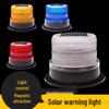 Anxiang Solar-Powered Magnetic LED Car Warning Light - Red/Blue, Dustproof & Waterproof