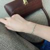 Five-pointed Star Zircon Petal Bracelet Female Online Celebrity Bracelet Student Girlfriends Korean Version of Simple Ins Design Personalized Jewelry.