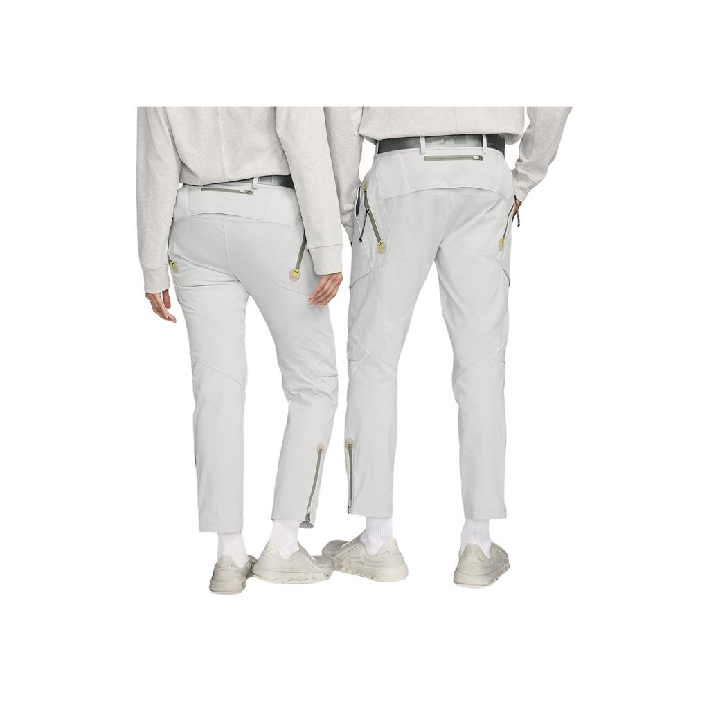 Nike Штаны ISPA Solid Durable Multi-Zipper Straight Leg Casual унисекс, фотонно-серые FJ7372-025