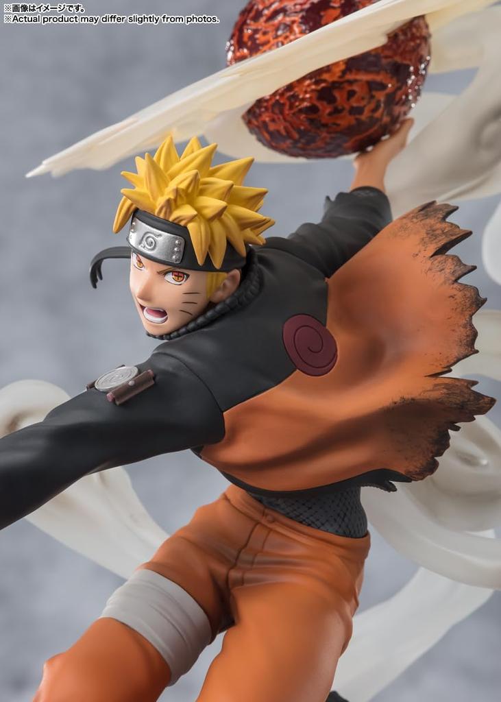 TAMASHII NATIONS Figuarts ZERO NARUTO Shippuden Fierce Naruto Uzumaki Rasen Shuriken 240 мм ПВХ ABS окрашенная полная фигурка [Super Battle] -