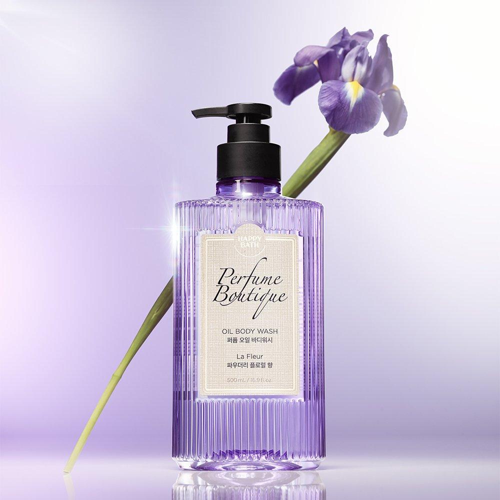 HAPPY BATH Парфюмированный гель для душа Boutique La Fleur 500 мл