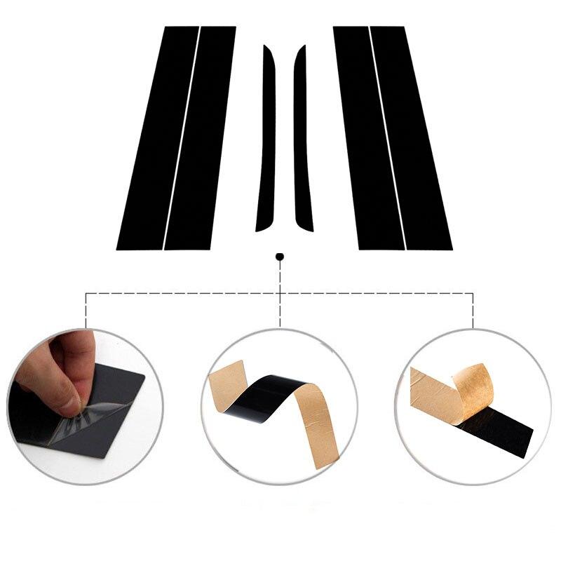 Стойки автомобиля, обшивка двери, окна, наклейки, наклейка для Ford Maverick без выреза клавиатуры 2022 2023, автостайлинг