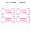 100Pcs Bone Shaped Paper Clips Pink Cute Paper Clips Small Paper Clips  Office