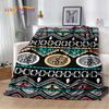 Nordic Bohemia Persia Series Soft Plush Blanket,Flannel Blanket Throw Blanket for Living Room Bedroom Bed Sofa Picnic Leisure