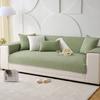 Новый чехол для дивана Ice Silk, летний универсальный нескользящий коврик для дивана, прохладная подушка для дивана, однотонные чехлы для дивана для гостиной и дома
