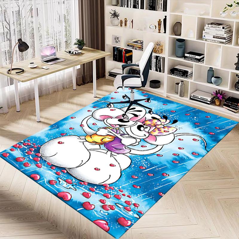 Love Rain Carpet For Playroom Bedroom Living Room Sofa Home Decorkids Game Area Rug Nonslip Floor Mat