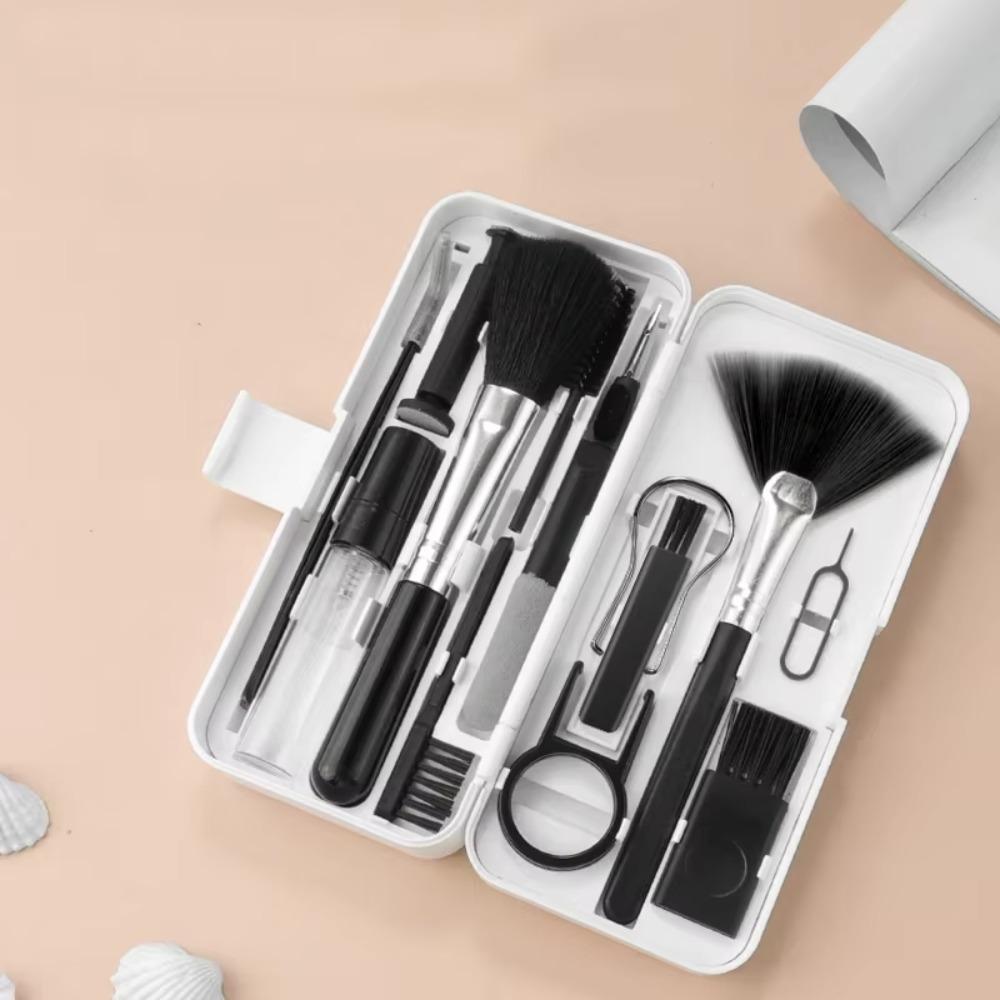 18 In 1 Earphone Clean Brush Set with Storage Box Keycap Puller Kit  Phone