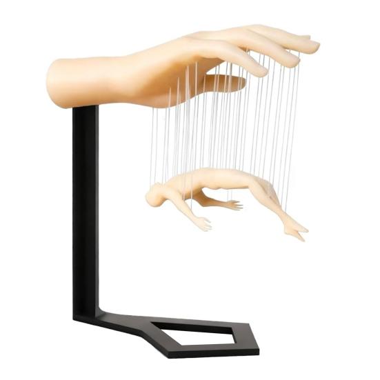 Подвешенная фигурка чувака, напечатанная на 3D-принтере, парящая статуэтка человека, скульптура, художественное современное украшение для дома, офиса, полки, стола