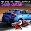 Задний фонарь Civic FK7 FK8 Задний фонарь Бегущий указатель поворота Полностью светодиодный Комплект левый и правый Светодиодный Дымчатый Для задних фонарей CIVIC FK7 FK8 TYPE-R 2 шт. TYPE-R
