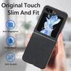 Пылезащитный чехол-протектор для Samsung Galaxy Z Flip 7 5G Flip7 FE Flip5 Flip6 Flip4 Flip3 Flip 6 5 4 3 Матовая кожаная крышка