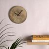 Interval Metal Wall Clock 30cm - Gold