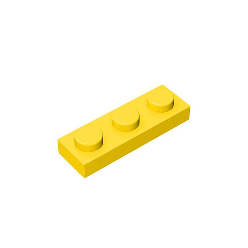 Нетоксичный Moc 10 шт. 3623 Пластина 1x3 Набор Строительных Блоков Высокотехнологичная Плата Световая Панель Кирпичики Частицы Идея Игрушки Детский День Рождения Подарки для Детей
