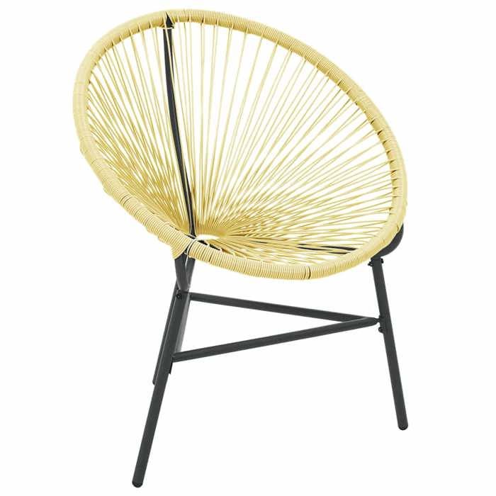 Maison Exclusive - Chaise de jardin Acapulco Résine tressée Beige
