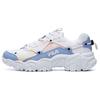 Cat Paw Fabric Synthetic Leather Tpu Trendy Versatile Low-Top Casual Shoes Women Sneaker White Blue Pink F12W114111FFL