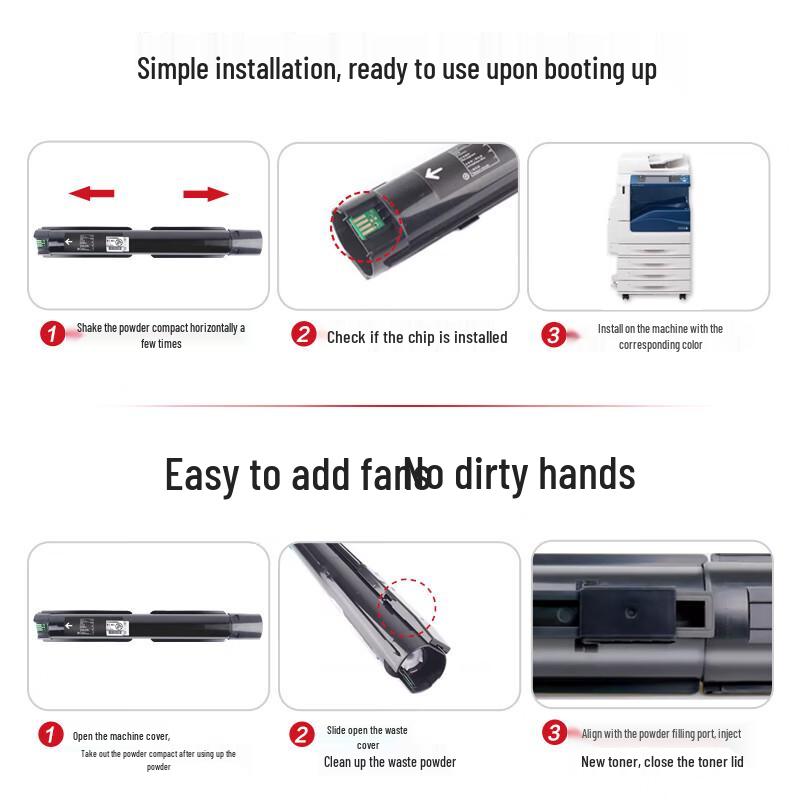 Compatible Toner Cartridge for Fuji Xerox DocuCentre-V C2265 C2263 C2060 C2560 C3060